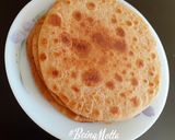 A picture of step 3 of Ghee Roasted Crisp Rotis.