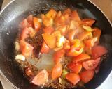 A picture of step 4 of Tomato Pachadi.