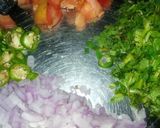 A picture of step 3 of Cumin Garlic Chaat.