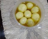 A picture of step 5 of Sooji Rosogulla.