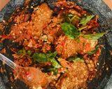 Foto langkah ke 3 dari resep Tempe penyet kemangi sambal kencur.
