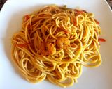 Foto del paso 5 de la receta: Spaghetti "mar y tierra". #másconmenos