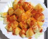 A picture of step 2 of Auria (Potato Curry - Dogri Style).