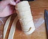 Egyszerű kürtős kalács recept fázis 3 fotója