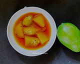A picture of step 5 of Sweet Mango Chutney Bihari style.