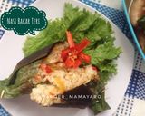 Foto langkah ke 6 dari resep Nasi Bakar Teri.