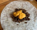 A picture of step 4 of Crunchwrap Supreme (Better than Taco Bell).