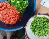 बीन्स फ्राइड राइस(Beans fried recipe in Hindi) रेसिपी चरण 2 फोटो