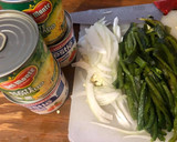Foto del paso 2 de la receta: Pechuga de pollo con Rajas con crema