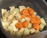 Foto del paso 2 de la receta: Cocina antifrío: Sopa de pollo y vegetales