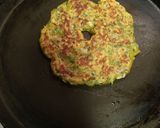 A picture of step 10 of Spinach thalipeeth.