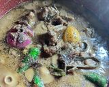 Gambar langkah 11 resipi Kurma Kambing.