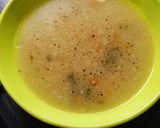 A picture of step 5 of Sweet Corn Soup.