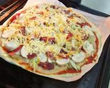 Foto del paso 6 de la receta: Pizza de Champiñones y Paleta Ibérica
