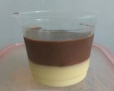 Foto langkah ke 3 dari resep Puding susu berlapis.