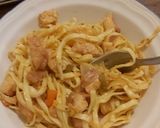 Φωτογραφία βήματος 9 της συνταγής Noodles αυγού με γλυκόξινη σάλτσα και καπνιστή μπριζόλα!