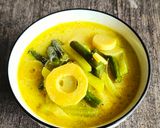Foto langkah ke 5 dari resep Sayur Lodeh Rebung Labu Siam.