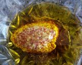 Foto del paso 6 de la receta Ensalada de lombarda, tomate, calabacín con vinagreta de mostaza