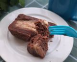 Hình bước làm 3 của món Bánh chuối socola hấp