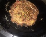 A picture of step 4 of Vegetable omelette.