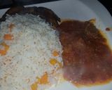 A picture of step 3 of White rice da miyan kayan ciki da plantain.