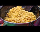 A picture of step 7 of Chole dhaniya masala.