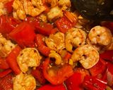 A picture of step 2 of Spicy cashew shrimp.