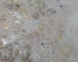 A picture of step 3 of Bread and mango kheer tart.