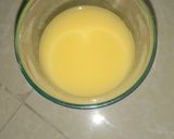 A picture of step 1 of Orange juice.