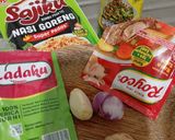 Foto langkah ke 1 dari resep Bakmie Goreng Campur.