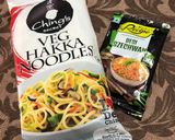 A picture of step 5 of Schezwan Egg Sausage Noodles.