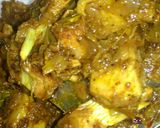 A picture of step 8 of Jackfruit curry in my style.