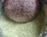 A picture of step 6 of Ragi idli.