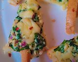 A picture of step 12 of Spinach Paneer Christmas Tree (15-Minute Air Fryer Starter).
