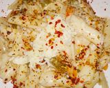 A picture of step 5 of Cheesy pasta.
