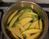 A picture of step 3 of Kancha Aamer Tok (Raw Mango Tok).