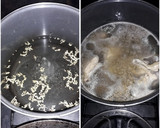 Foto del paso 1 de la receta: Caldo de pollo, (rojo)
