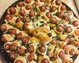 Levelestèsztába tekert virslik 🍾🎇 recept fázis 3 fotója