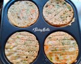 A picture of step 5 of Quinoa Mini Chilla.