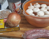 Foto del paso 1 de la receta: Lasaña de mar y tierra