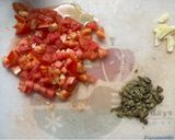 酸豆番茄義大利麵的食譜步驟2照片