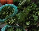 A picture of step 1 of Sarson Ka Saag.