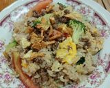 รูปขั้นตอนการทำที่ 6 ของ ข้าวผัดเนื้อสับ