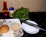 A picture of step 1 of Home made beef burger.
