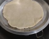 A picture of step 11 of Desi style Chhole Achhari piza.