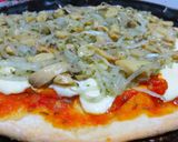 Foto del paso 5 de la receta: Pizza casera de champiñones