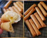 A picture of step 1 of Cheese Spring Rolls.