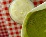 Foto langkah ke 3 dari resep Ice Lava Matcha.