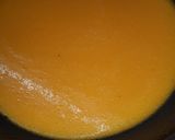 A picture of step 4 of Custard Karachi halwa.