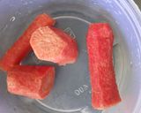 A picture of step 1 of Tomato saar/ tomato curry.